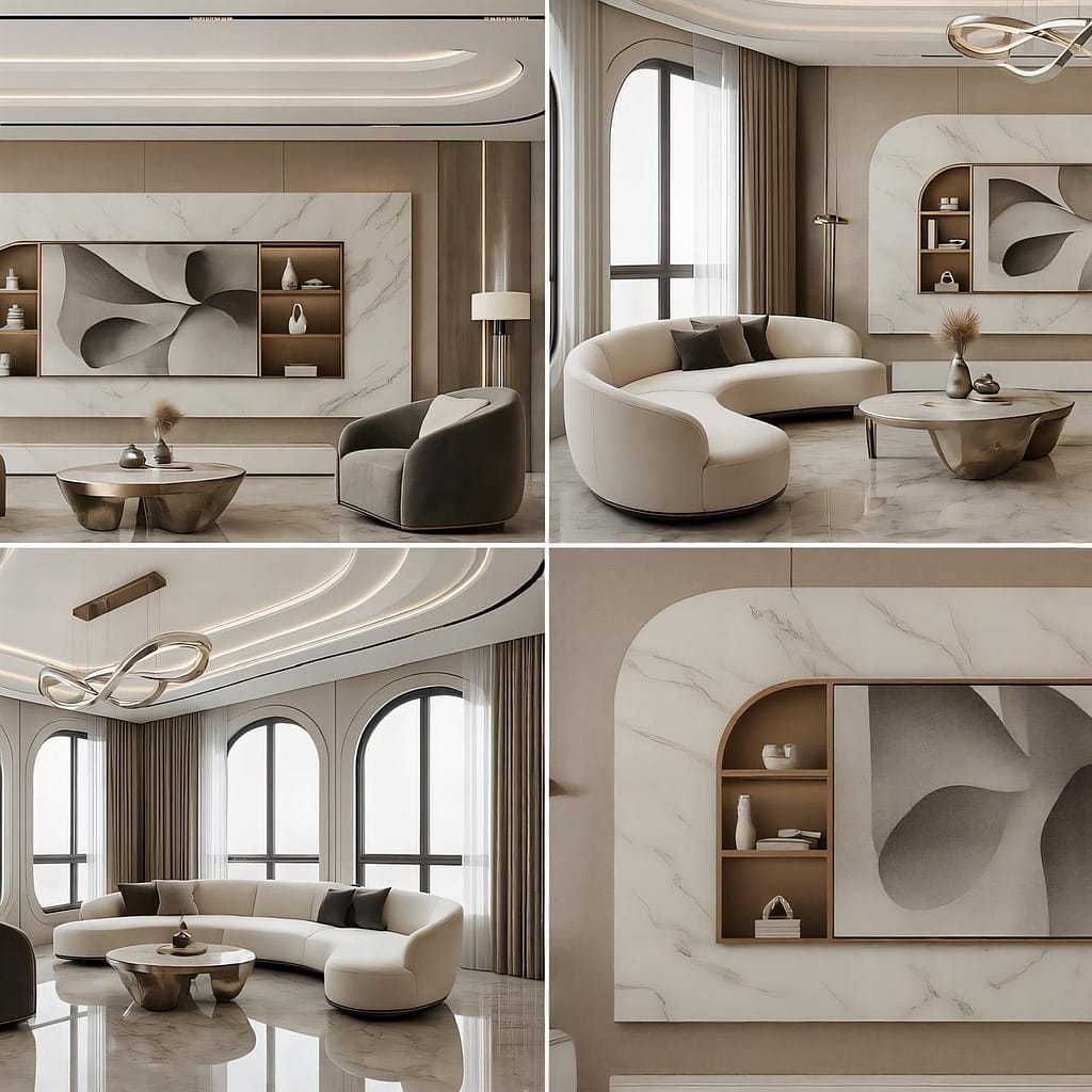 Home 22 Living Room - Urbana Kolkata - Estate Lookup Interiors