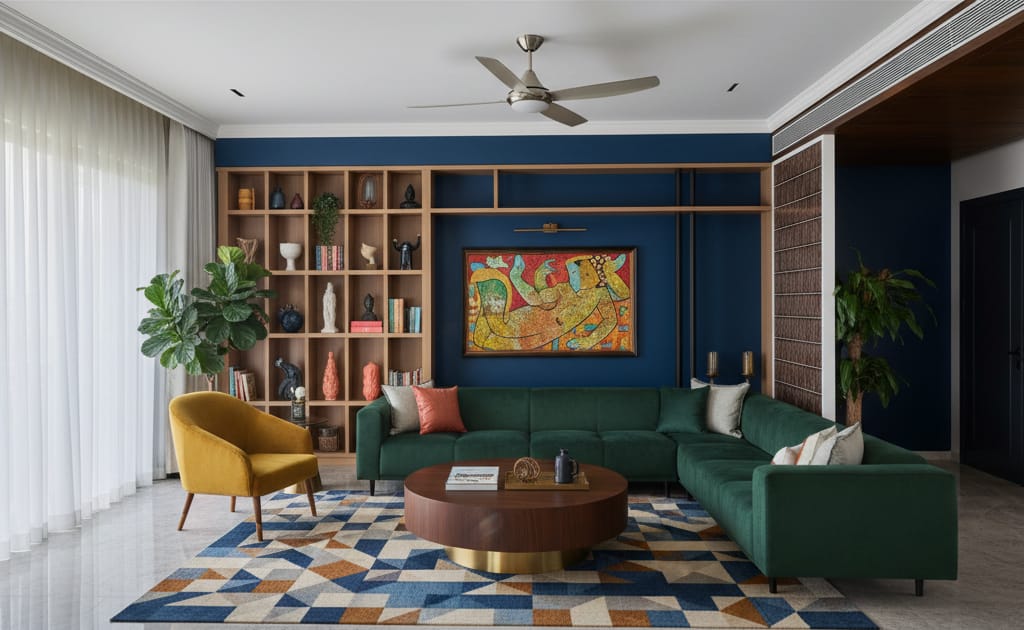 Interior Design Cost in Kolkata (2026–27): 1 BHK, 2 BHK, 3 BHK & 4 BHK — The Fully Updated Price Guide 2 Living Room Decor by Estate Lookup Interiors | Interior Decorator in Kolkata