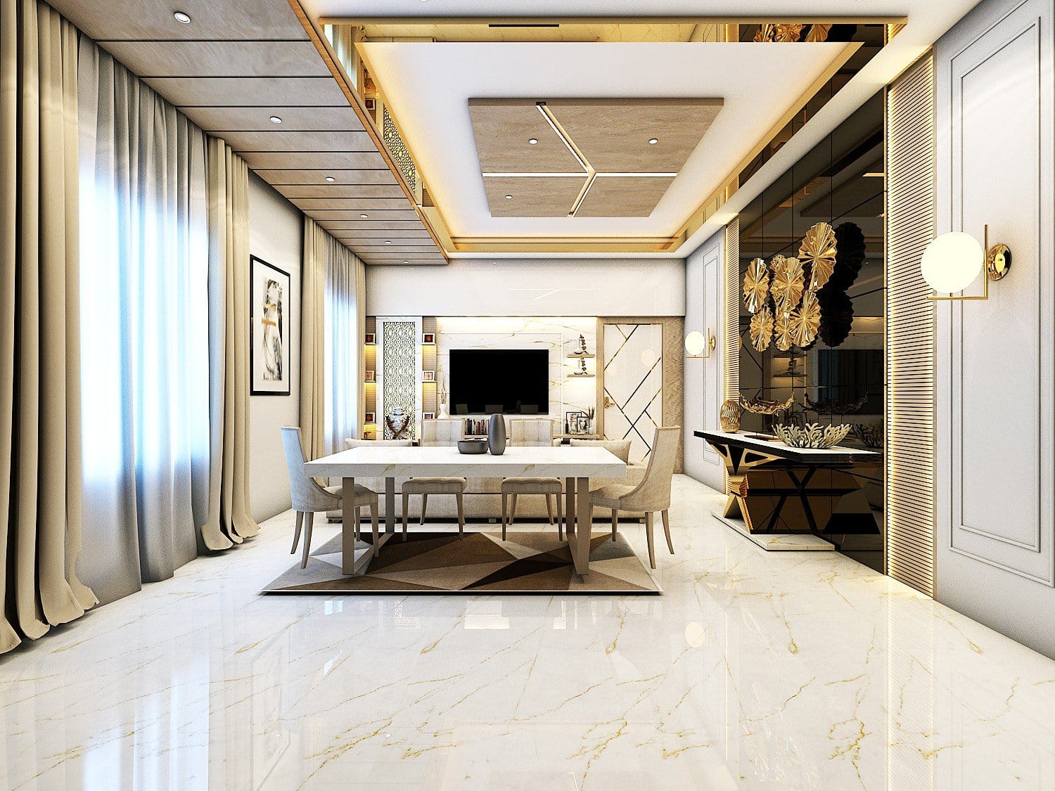 Turnkey Interiors 89 best interior designers in Kolkata | Estate Lookup Interiors