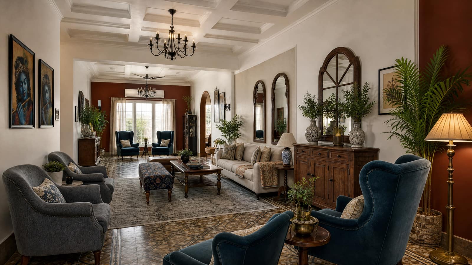 Turnkey Interiors 141 back right near teal chairs living room 2 scaled
