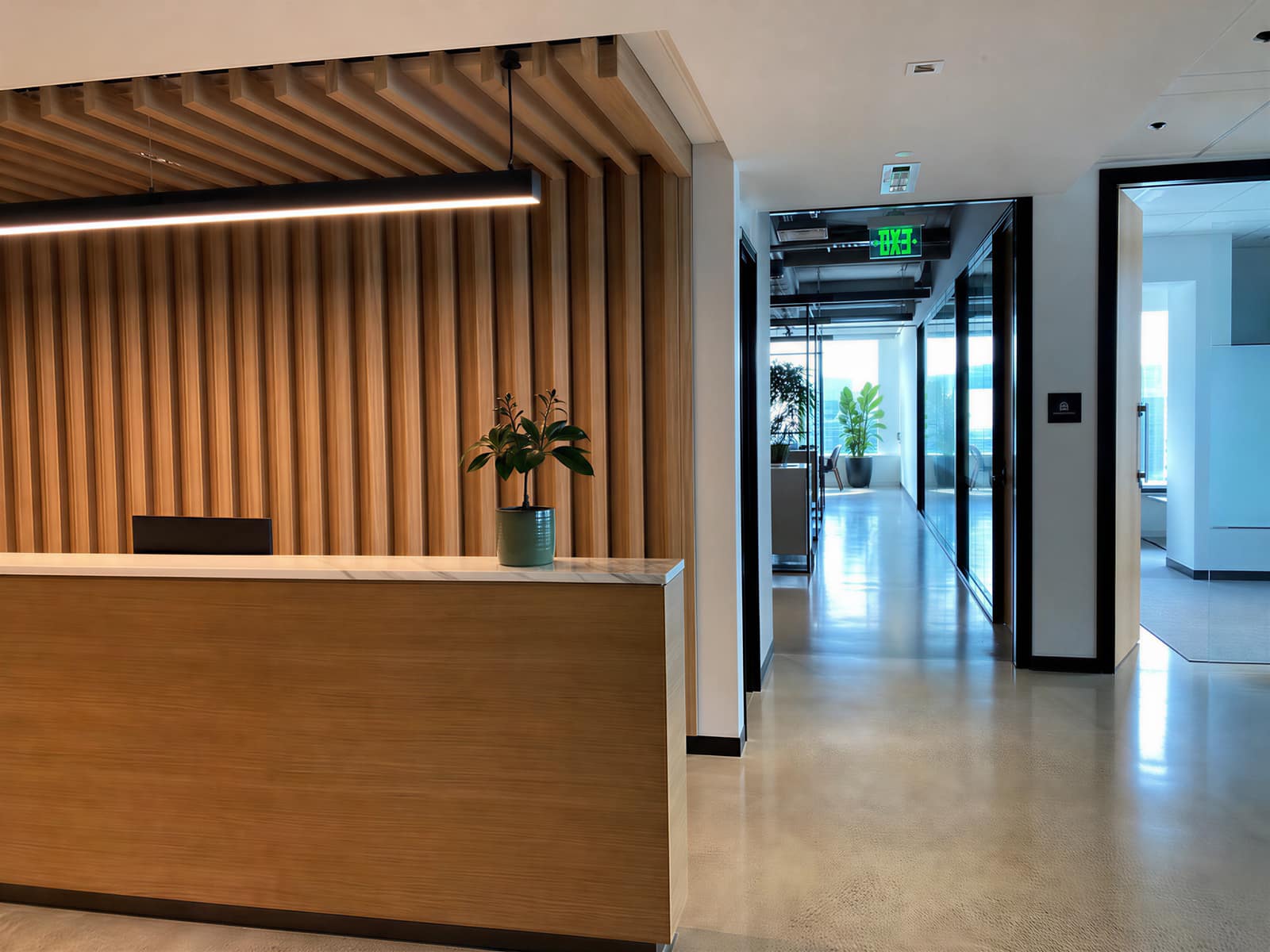 Turnkey Interiors 154 office reception 2 1 1 scaled