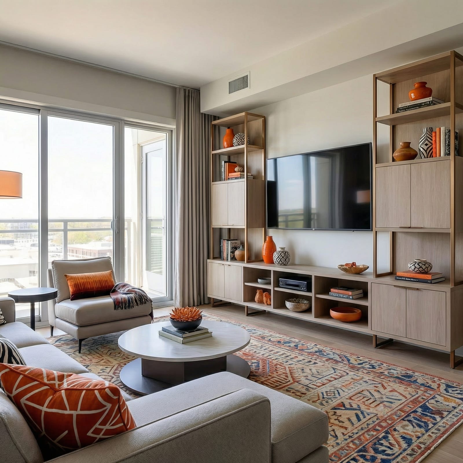 Turnkey Interiors 115 Living room by Estate Lookup Interiors 3