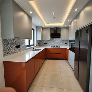 3D Interior Design in Kolkata 3 3D modular kitchen design in Kolkata by Estate Lookup Interiors