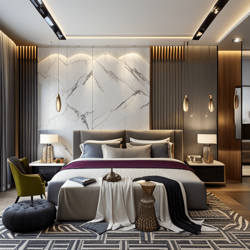 About 4 Estate Lookup Interiors Bedroom Design