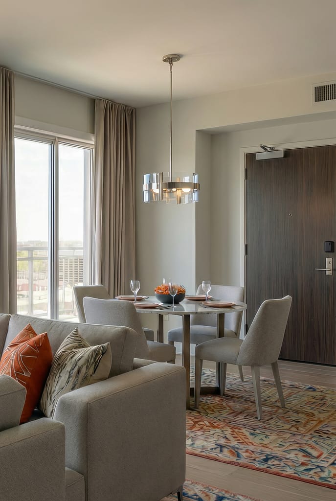 Home 62 Living room by Estate Lookup Interiors 2